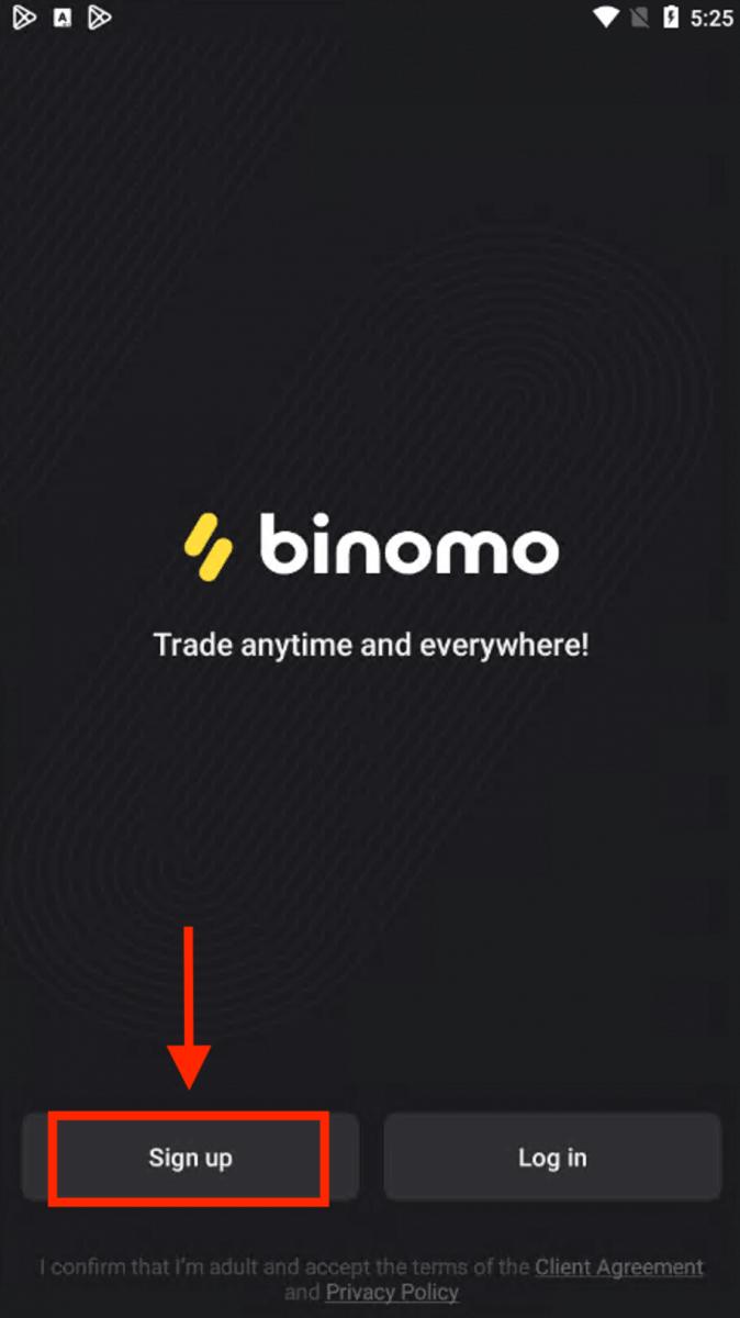 How to Register and Login Account on Binomo