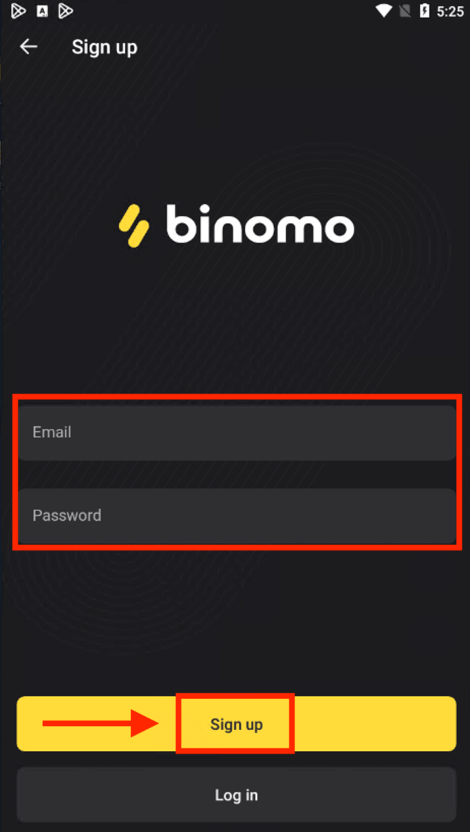 How to Register and Login Account on Binomo