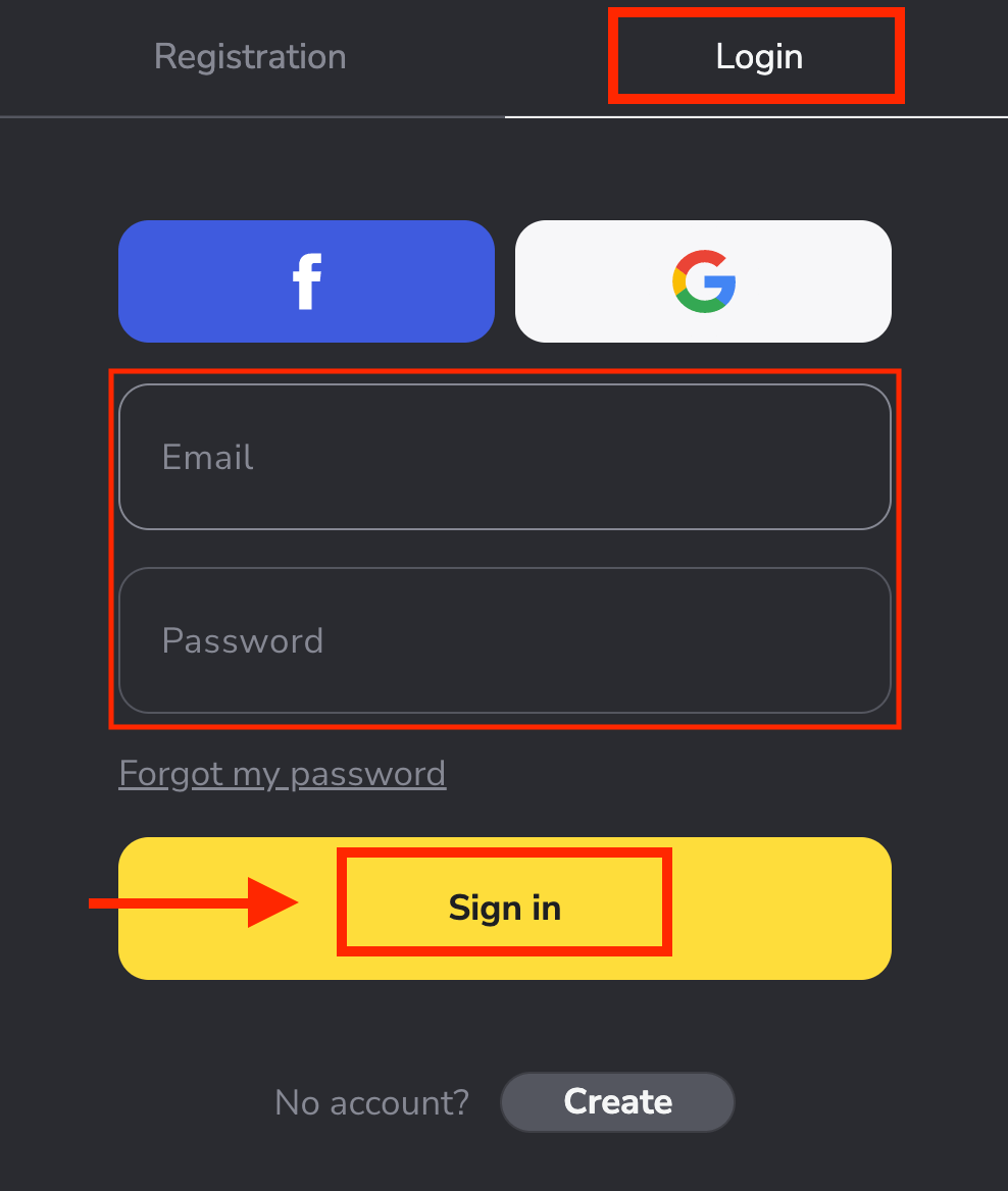 How to Register and Login Account on Binomo