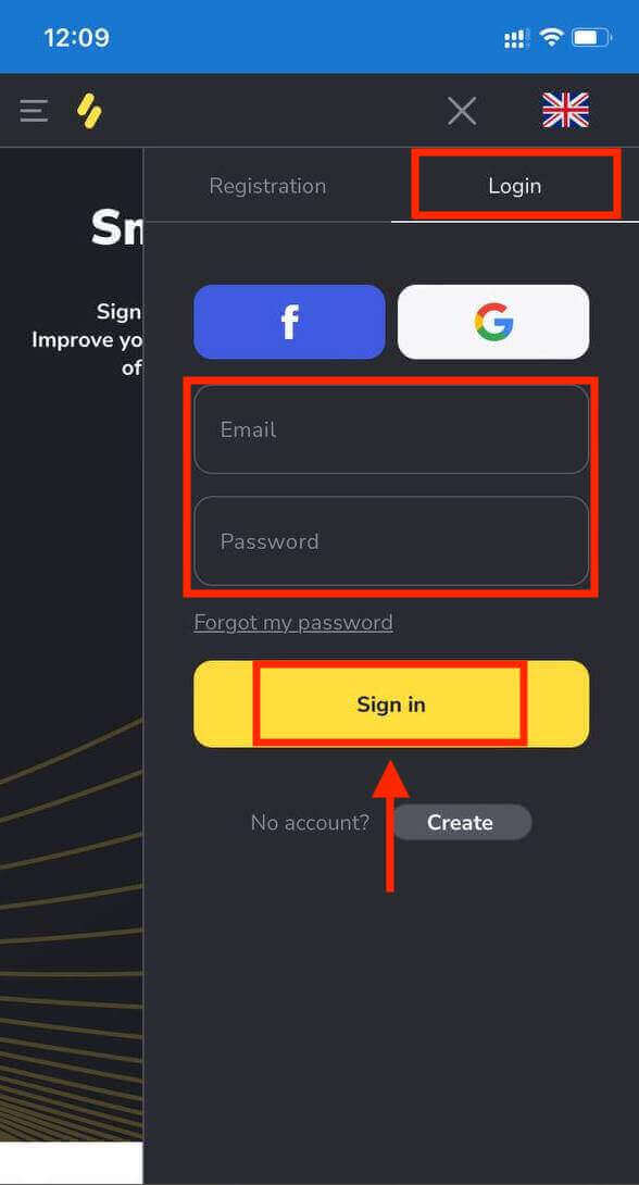 How to Register and Login Account on Binomo