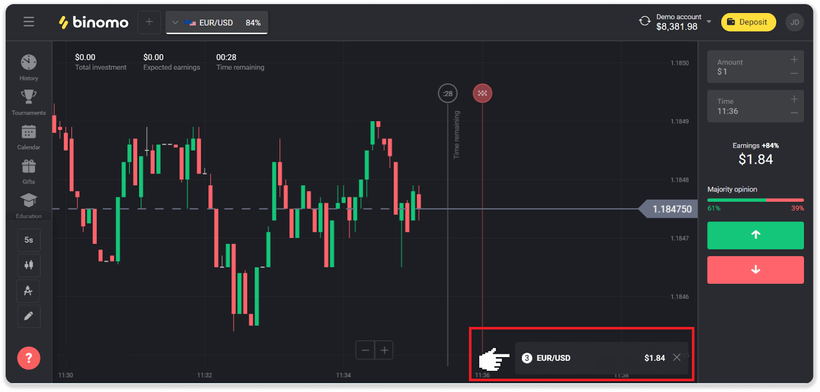 How to Register and Start Trading with a Demo Account in Binomo