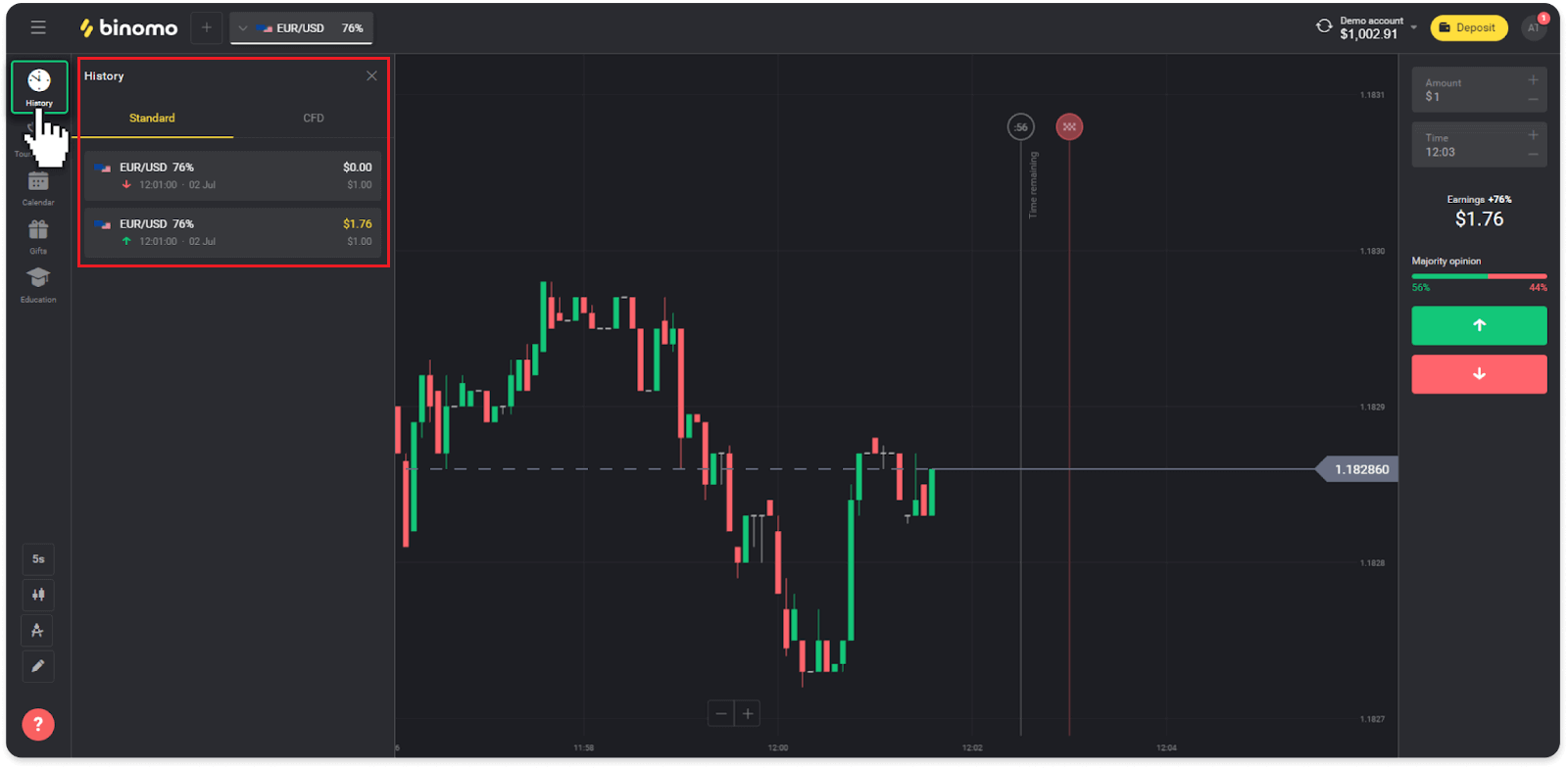 How to Register and Start Trading with a Demo Account in Binomo