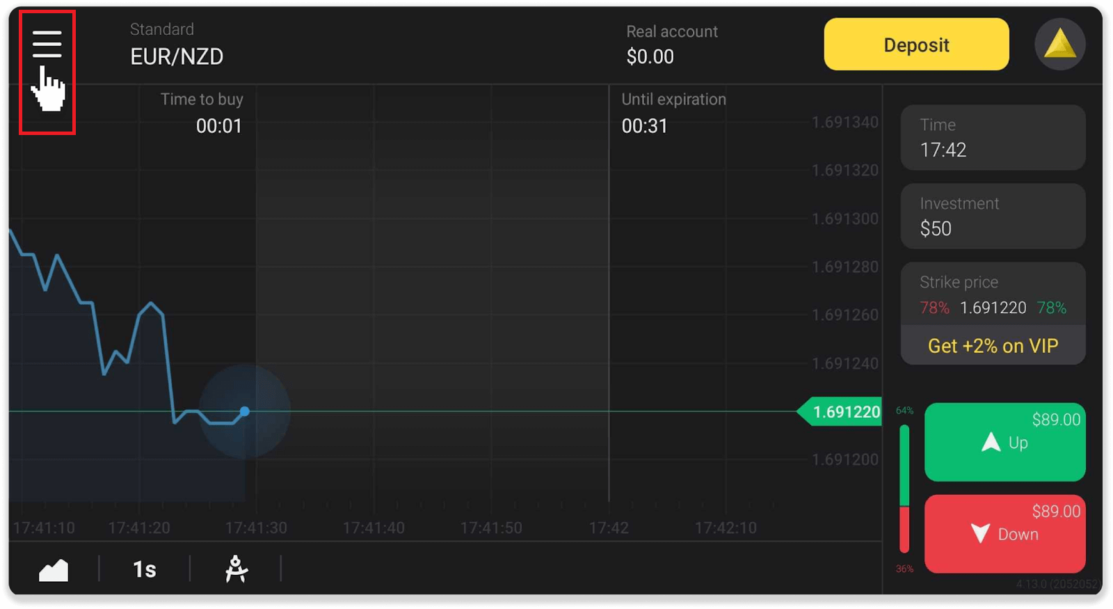 How to Register and Start Trading with a Demo Account in Binomo