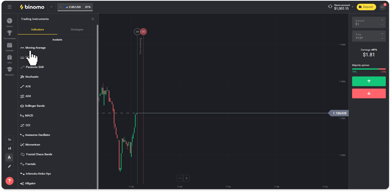 How to Register and Start Trading with a Demo Account in Binomo