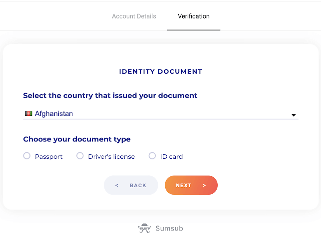 How to Register and Verify Account on Binomo